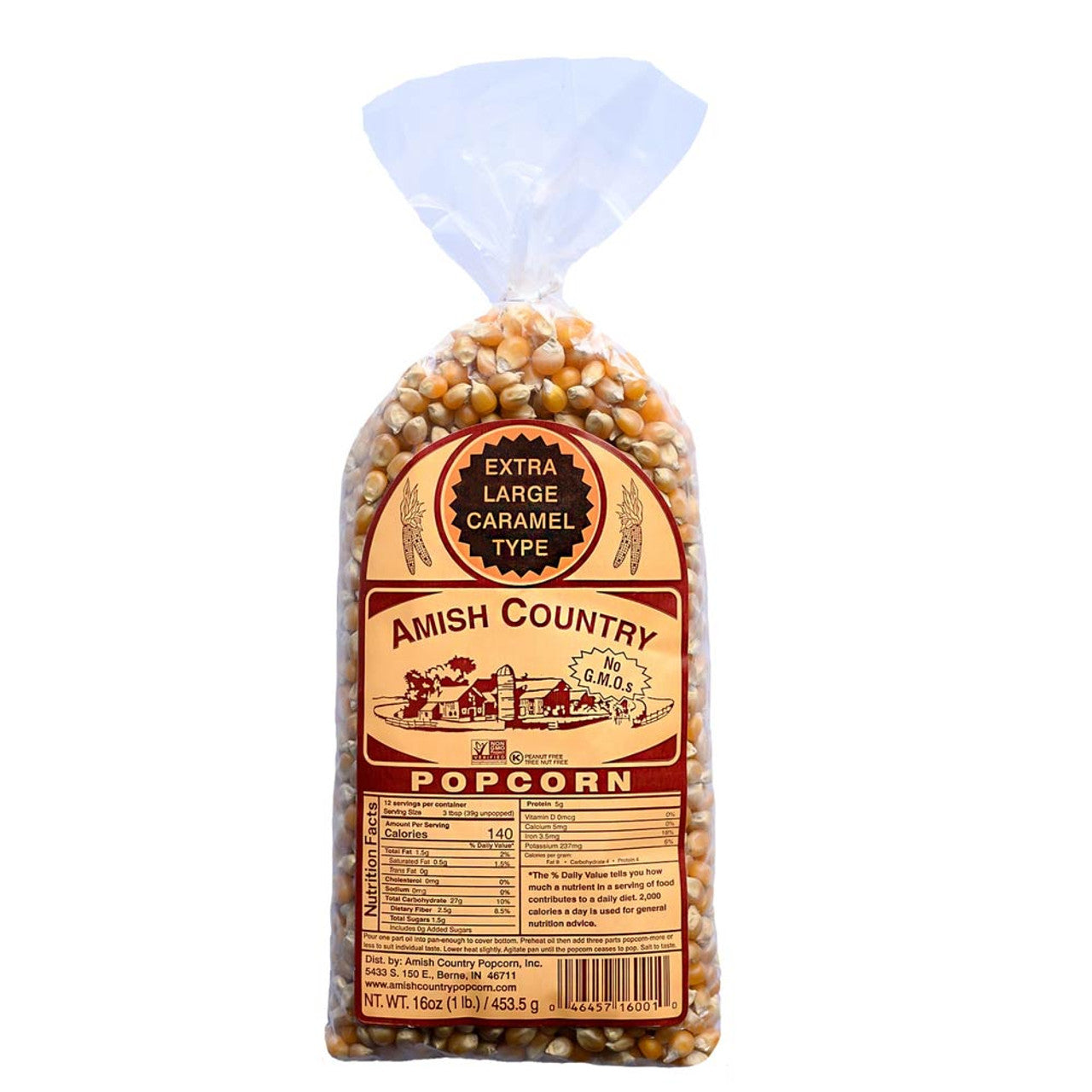 Extra Large Caramel Type Popcorn