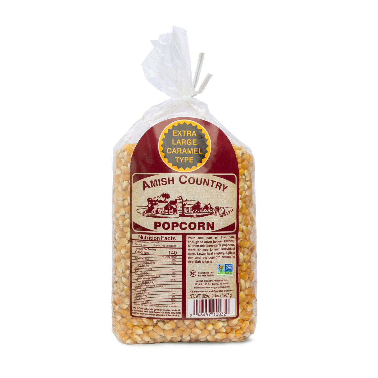 Extra Large Caramel Type Popcorn