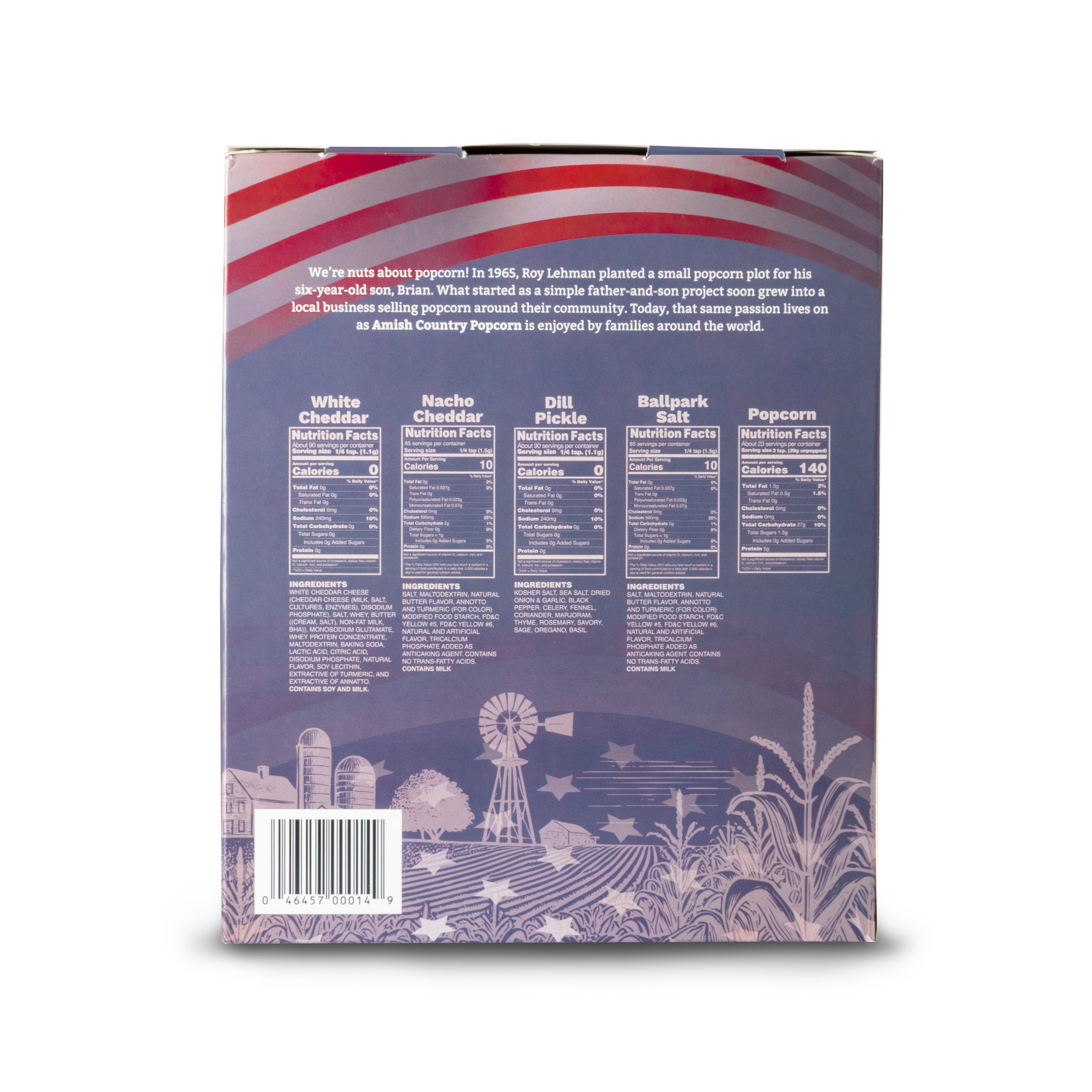 American Heritage Popcorn Set