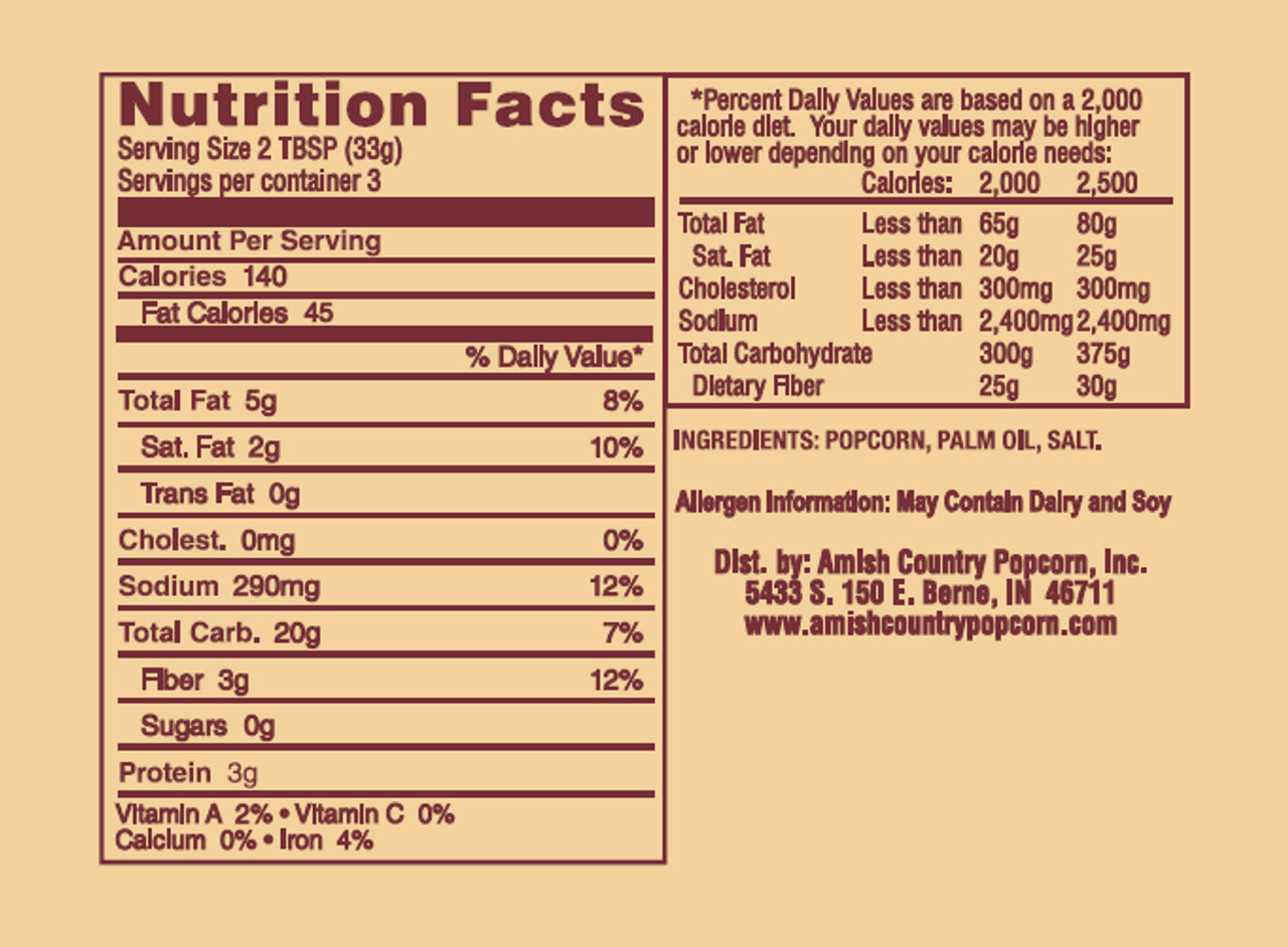 Four Bags of Ladyfinger Butter and Lite Natural Microwave Popcorn