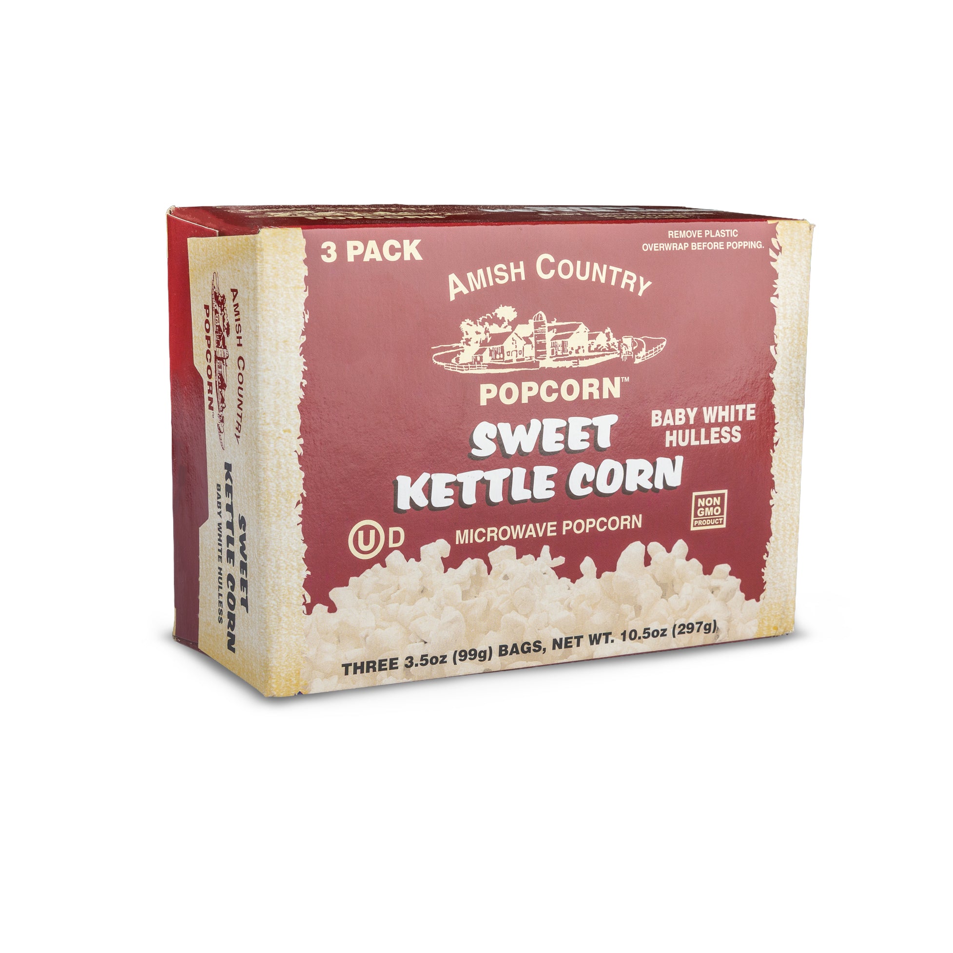 3pk Sweet Kettle Microwave Popcorn