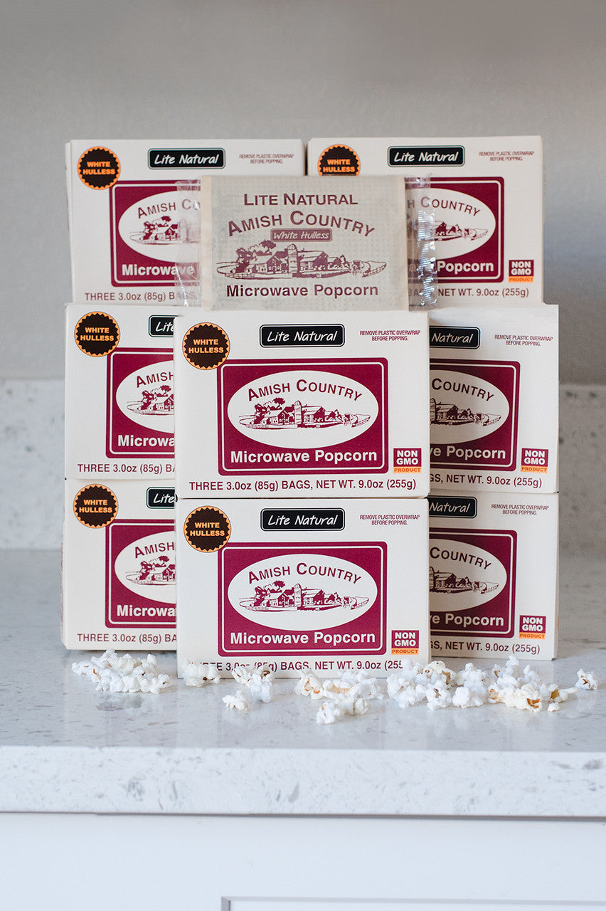 36ct Case of Lite Natural Microwave Hulless Popcorn (Includes Free Shipping)