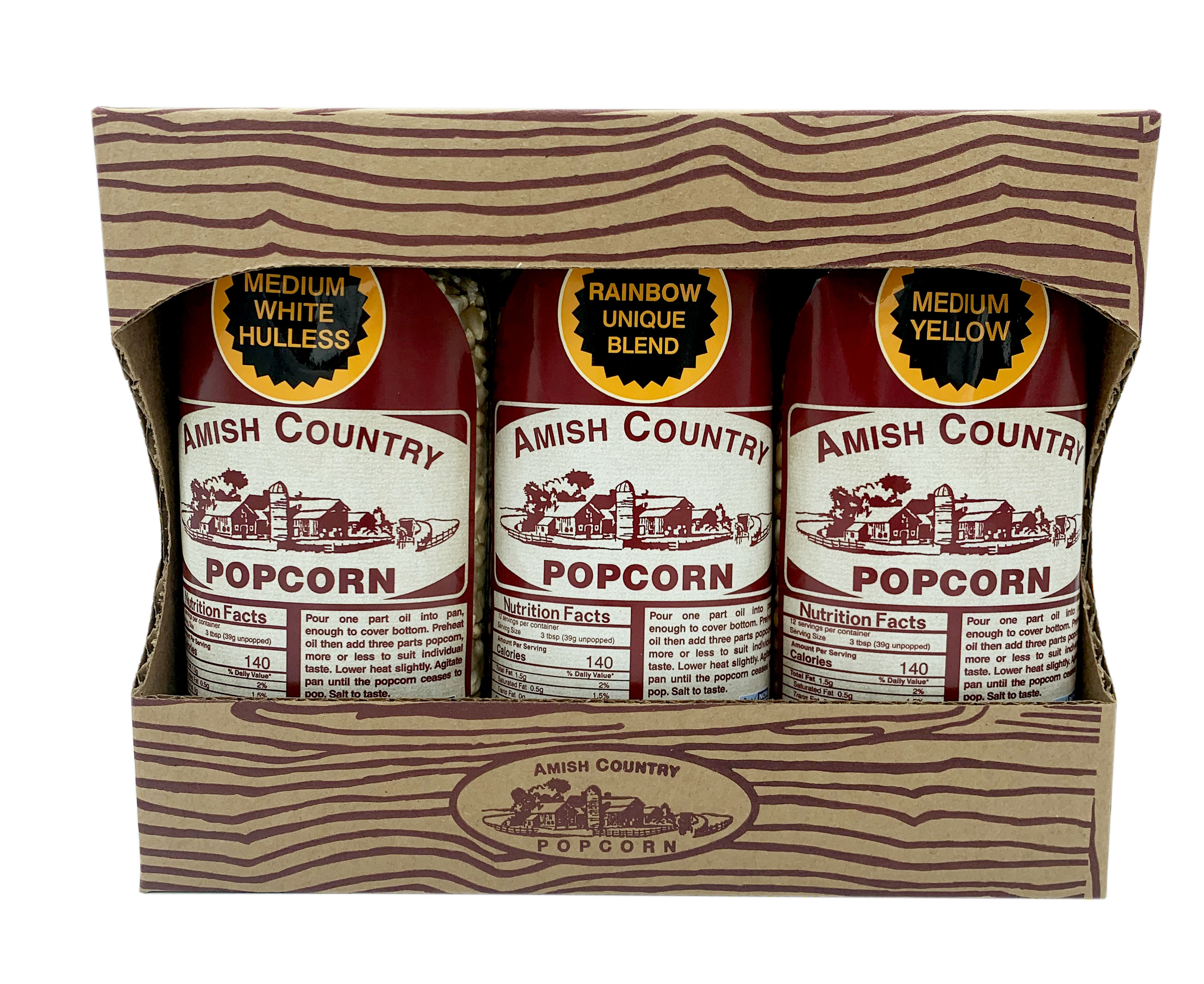One Pound Gift Box Non-GMO Popcorn