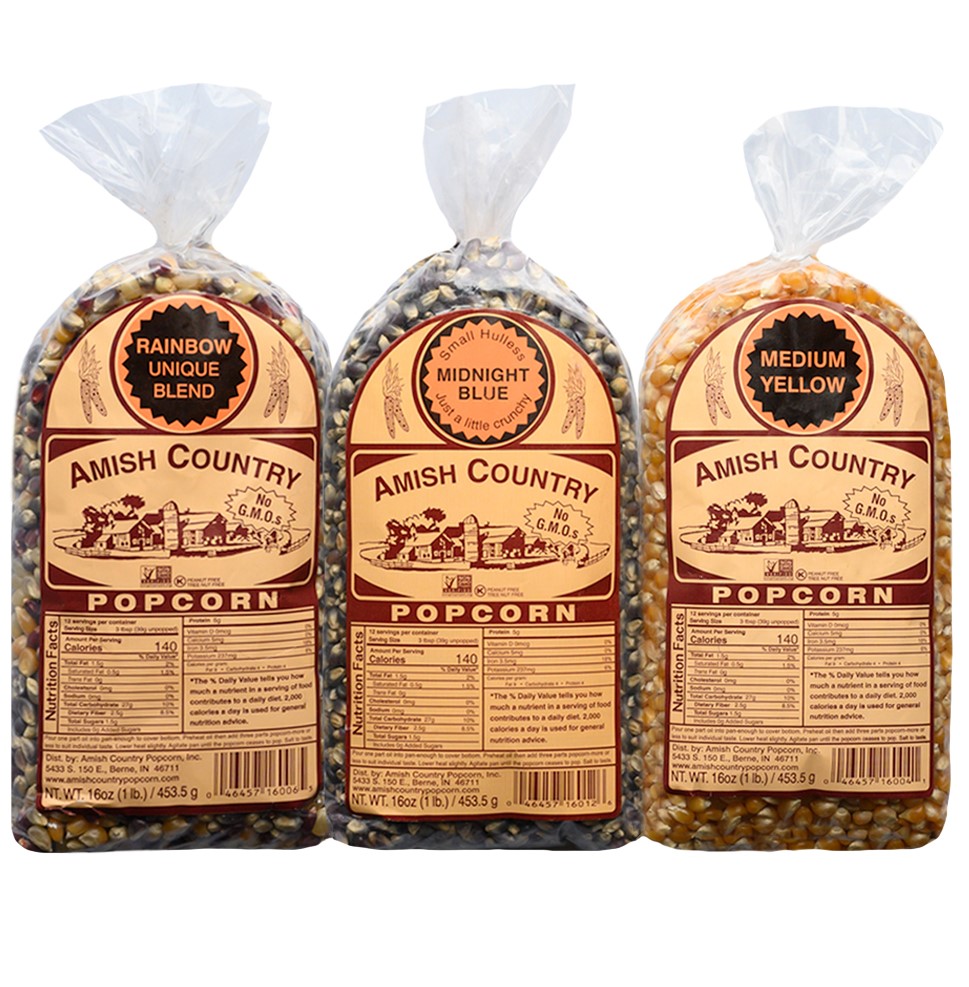 One Pound Gift Box Non-GMO Popcorn