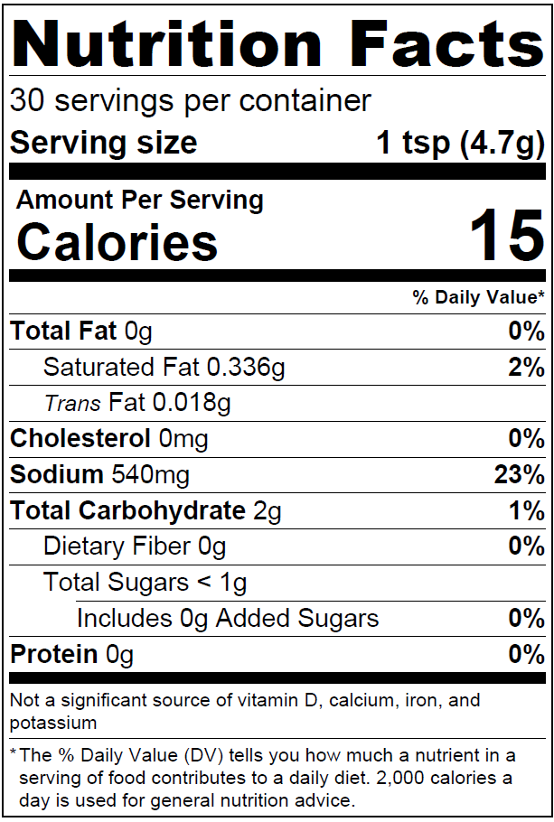 Sour Cream and Onion Popcorn Seasoning (5oz.)