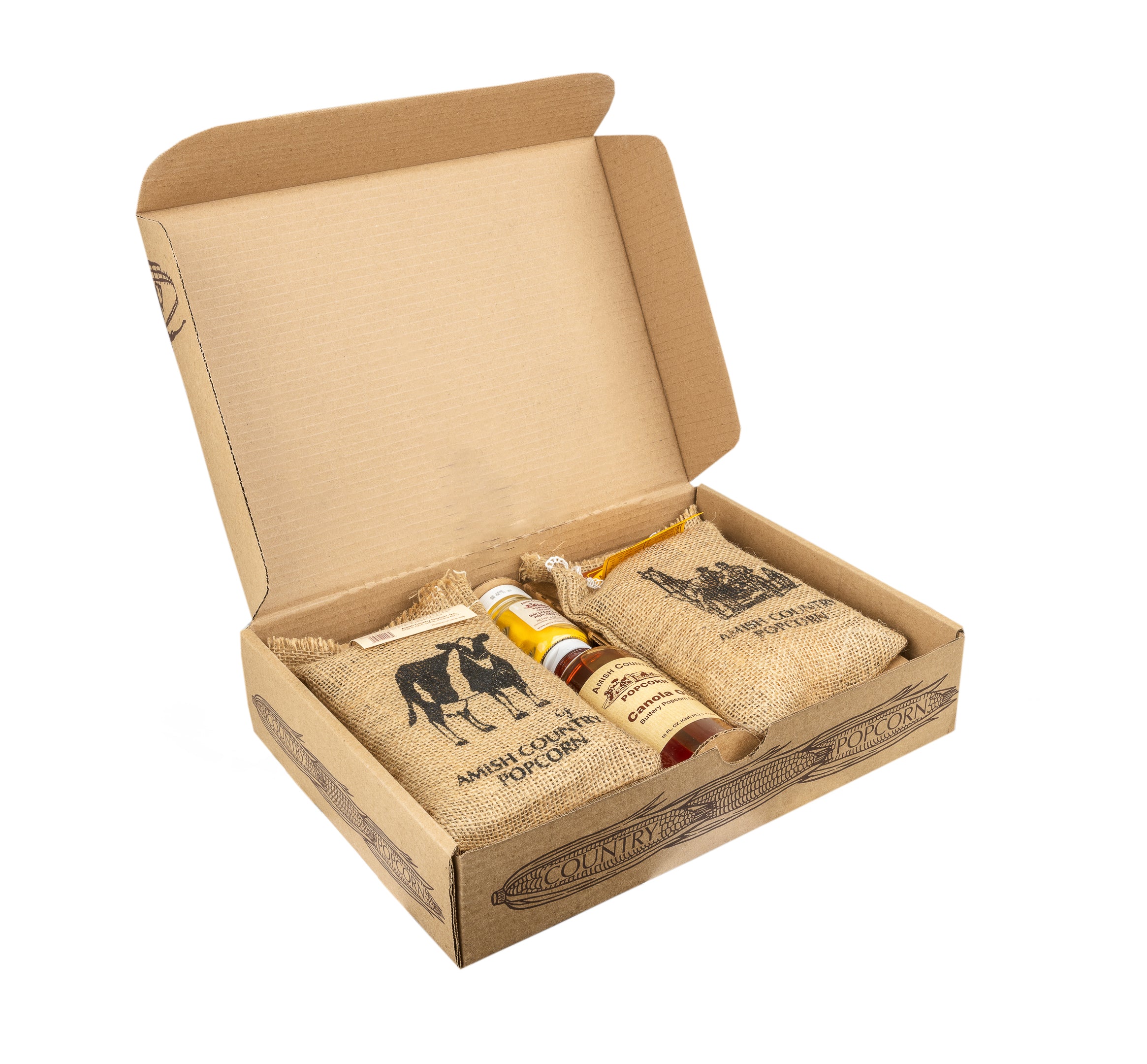 Amish Country Burlap Giftset