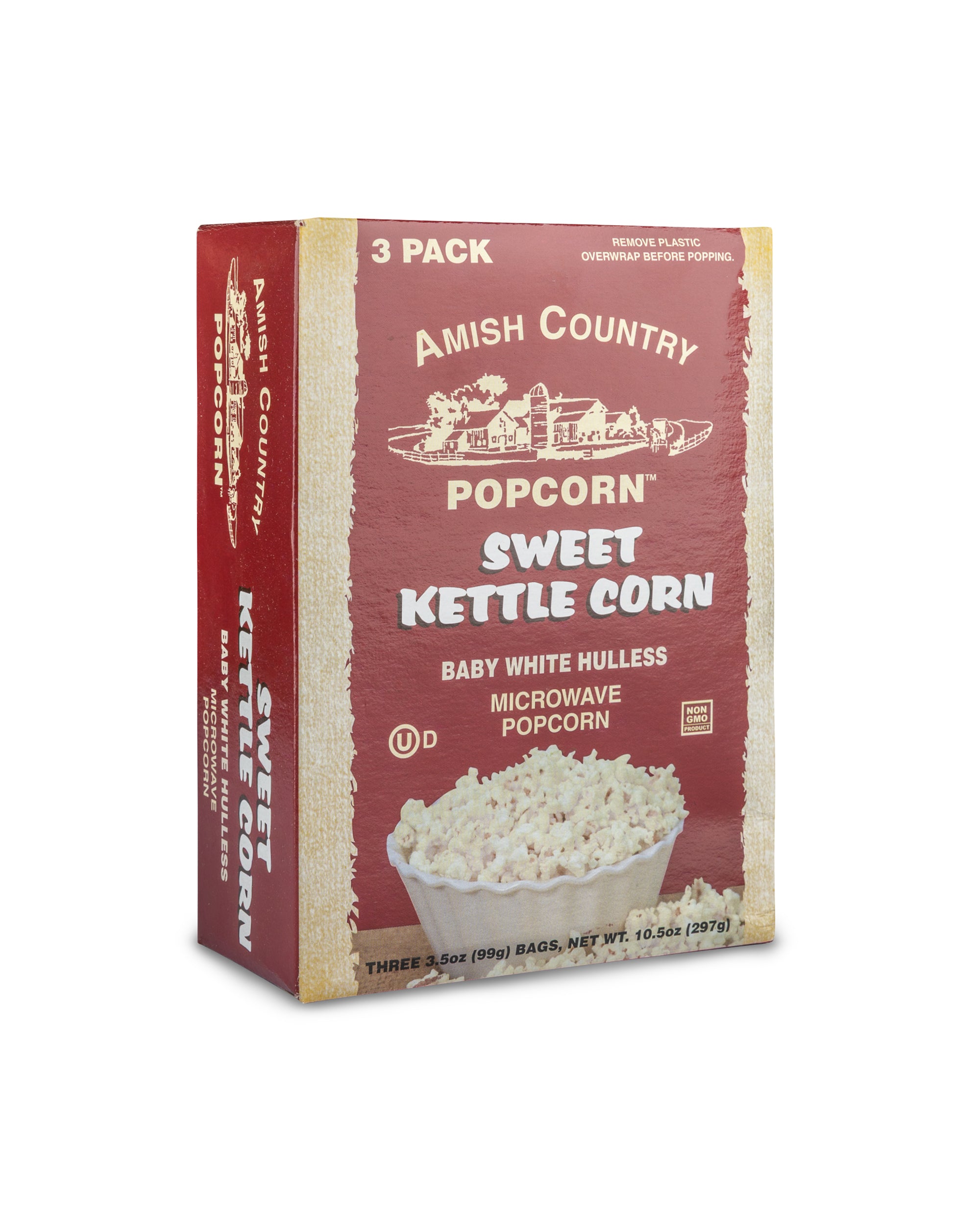 3pk Sweet Kettle Microwave Popcorn