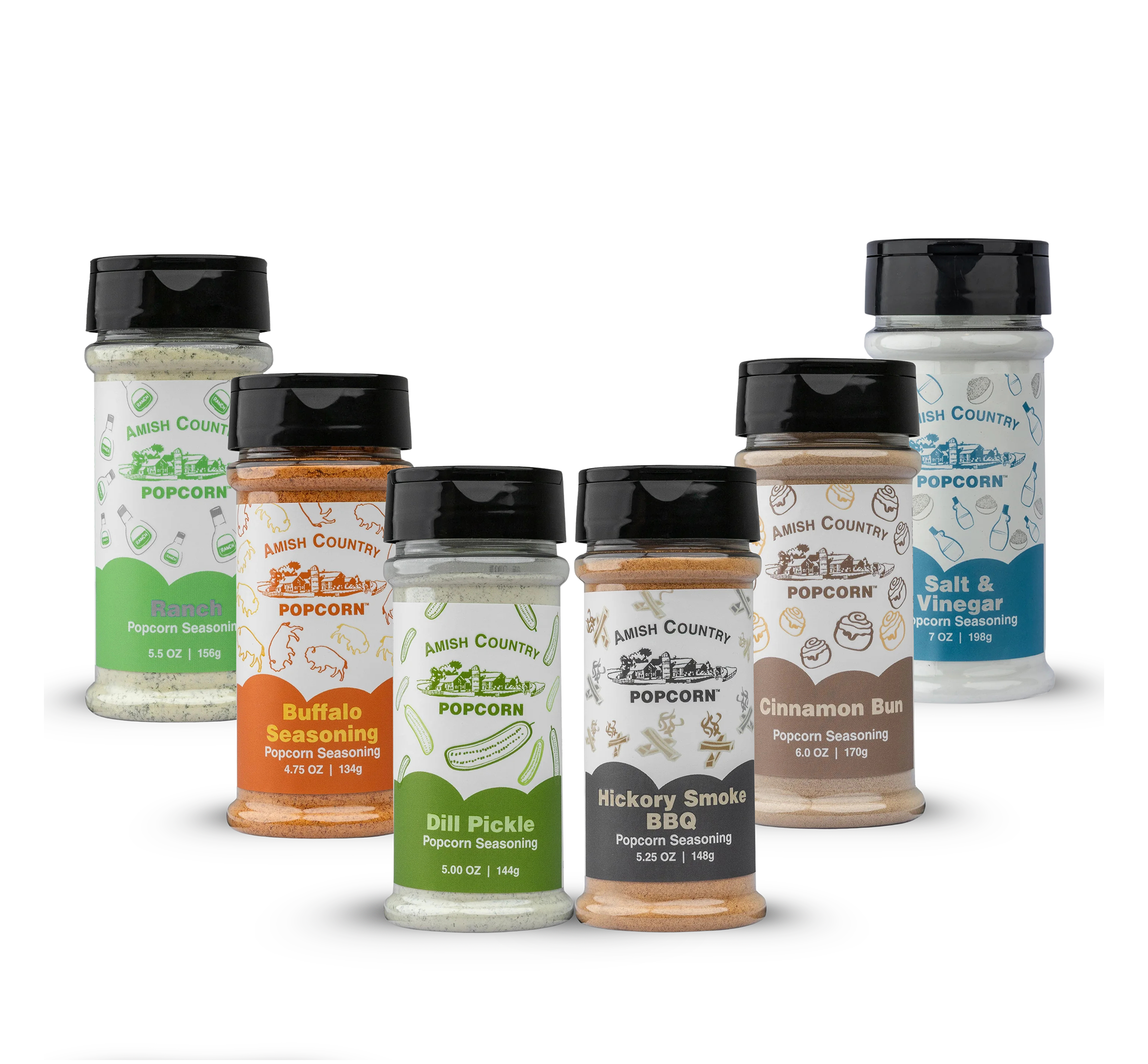 Up to 6 Seasonings